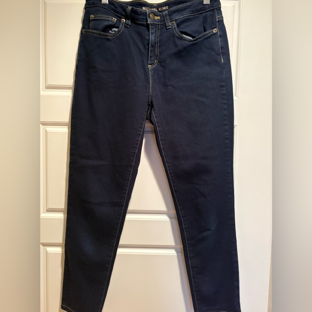 Michael Kors Blue Skinny Jeans Classic Style Size 8